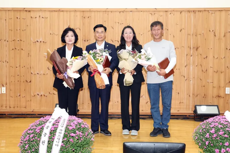 정상섭 의원, ‘제20회 옹동면민의 날’맞아 옹동면민의 장(애향장) 수상