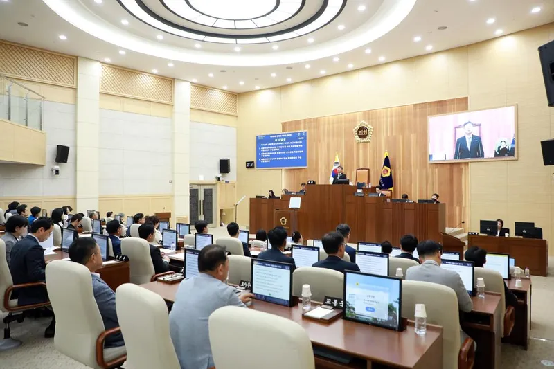 세종시의회, 제109회 정례회 제2차 본회의 개회
