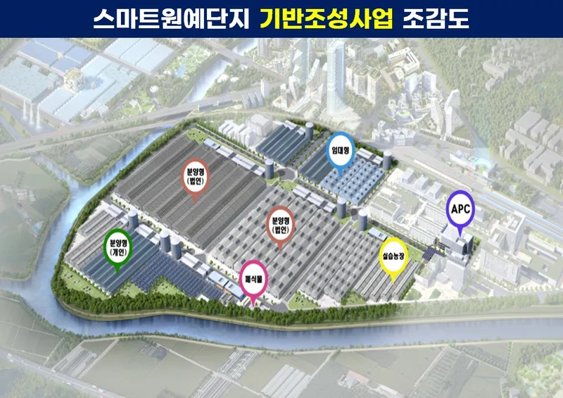 충북도, 음성 ‘스마트원예단지’ 국비 91억 확보