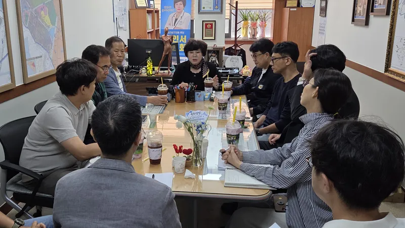 박인서 남구의원, 야음동 공동주택 입주예정자 의견청취