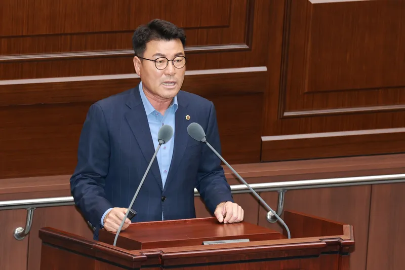 [5분 발언] 김기창 의원 “지방도 사업비 시·군에 떠넘겨선 안 돼”
