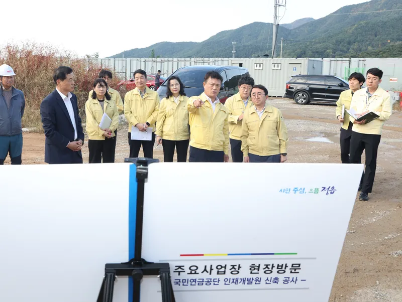 정읍시, 주요 사업장 현장행보 계속...“현장에서 사업 완성도 높인다”