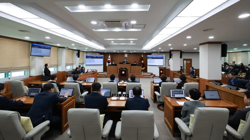 논산시의회, 제276회 임시회 개회