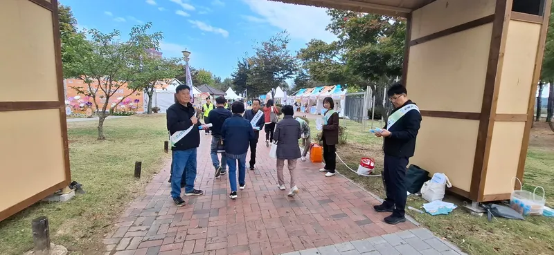 이천시, 이천쌀문화축제장에서 자동차·이륜차 검사 및 의무보험 가입 홍보