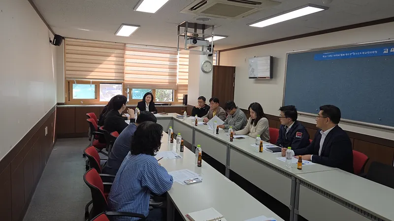수원교육지원청, 시설개방 활성화를 위한 체육관 무인경비시스템 운영 내용 공유 및 개선방안 논의