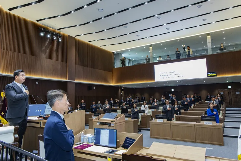 화성특례시의회, 제255회 임시회 개회 “2027년 예산 관련 주요업무계획 보고·조례안 등 심사”