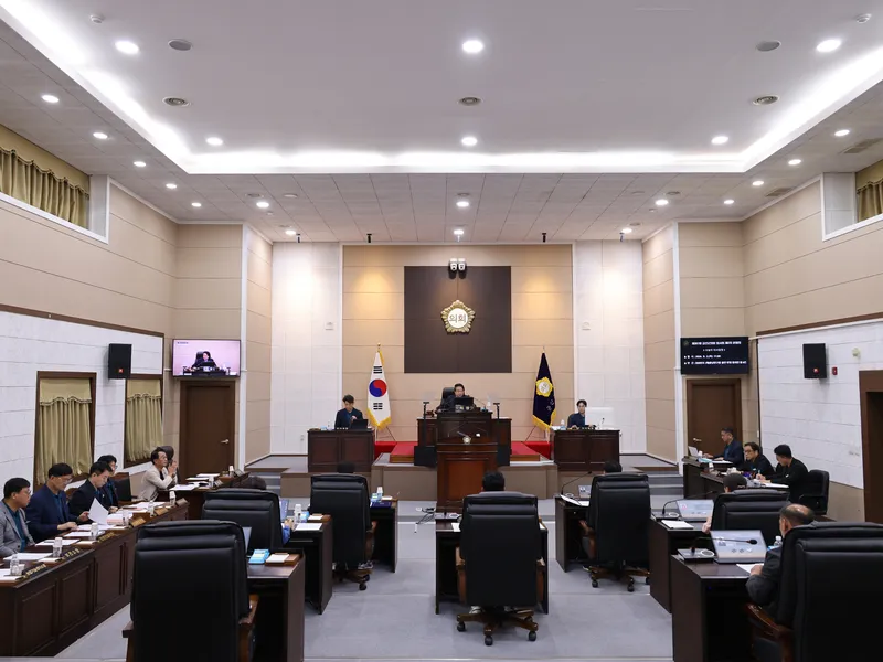 금산군의회, 제343회 임시회 개회...내년도 군정 구상 및 주요사업 현장 점검