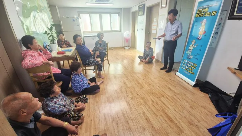 함양군보건소, 주민 대상 가을철 발열성 질환 예방 교육 진행