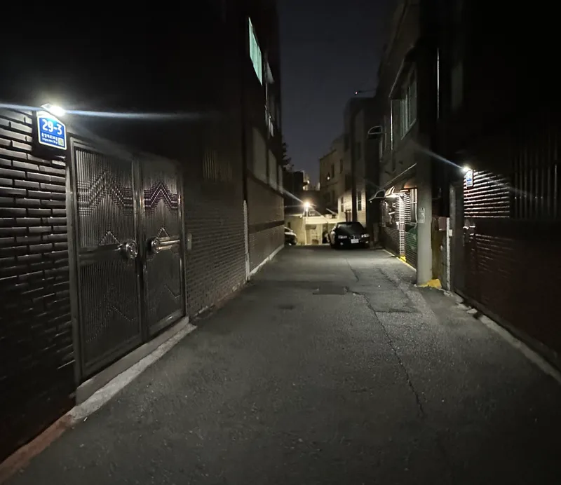 대구 남구 대명2동 야간취약지에 '센서형 LED건물번호판' 설치