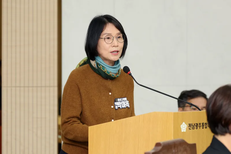 박미옥 광산구의원, “취약계층 청소년 지원, 청년까지 이어져야”