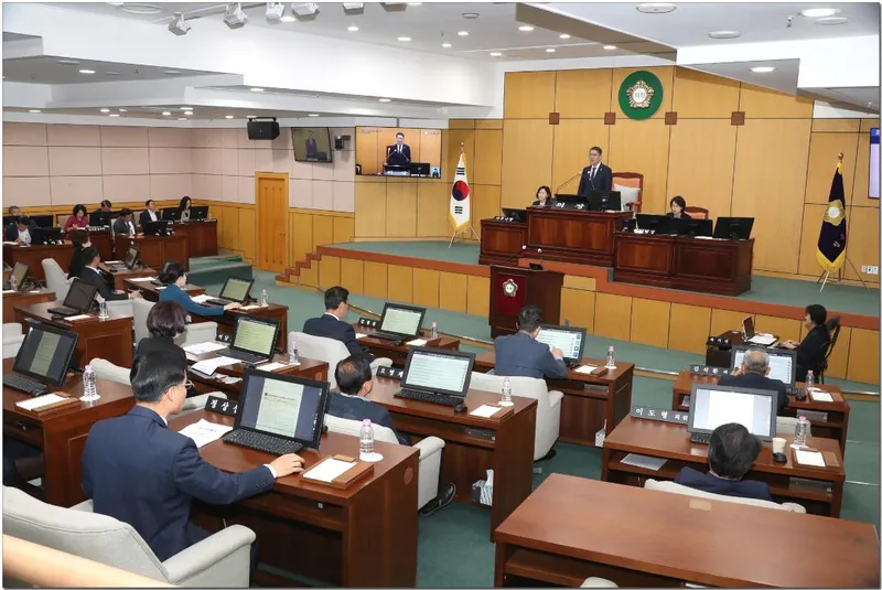 정읍시의회, 제317회 임시회 8일간의 일정 마무리