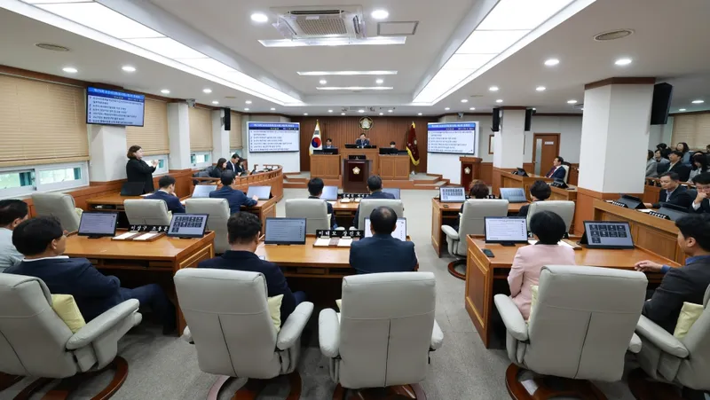 논산시의회, 제276회 임시회 폐회