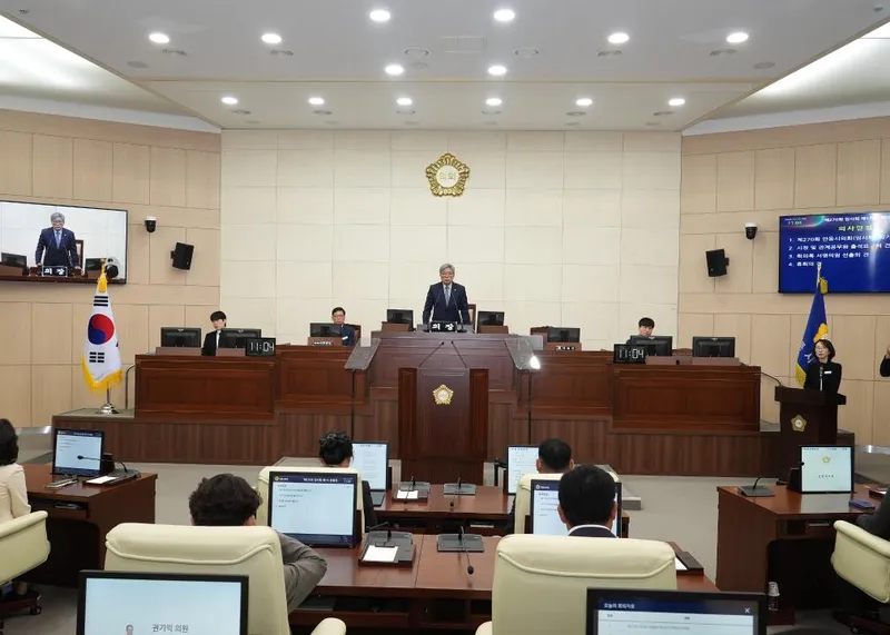 제270회 임시회 개회