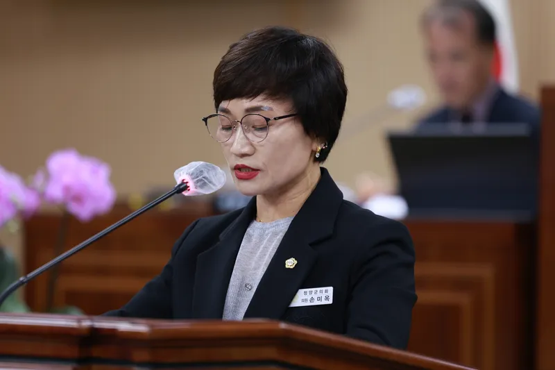 청양군의회 손미옥 의원, 아이 성장해도 청양에서 안심하고 살아갈 수 있어야
