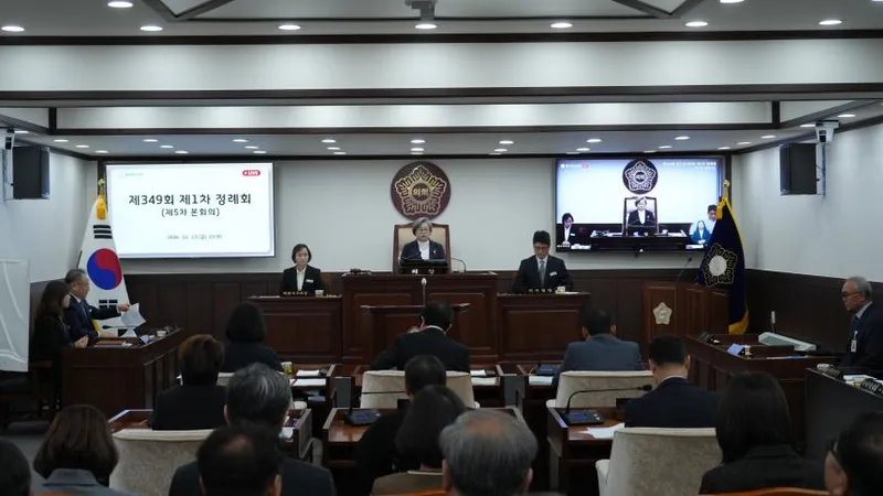 제349회 동두천시의회 제1차 정례회 폐회