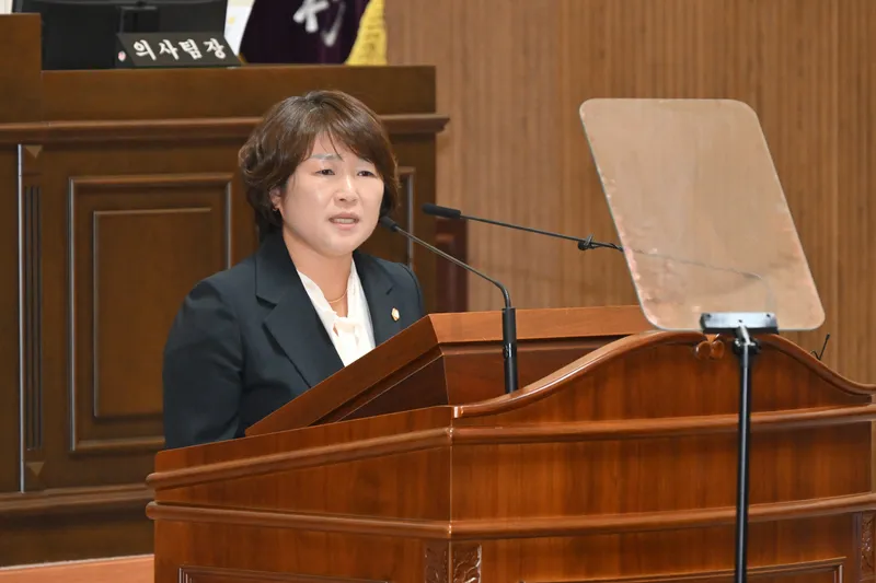 [5분 자유발언] 나유경 진주시의원, 도시가스 사각지대 LPG 안전지원 제안