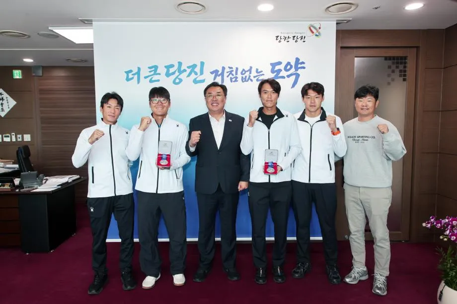 당진시청 테니스단, 제107회 전국체전 ‘은빛 행진’