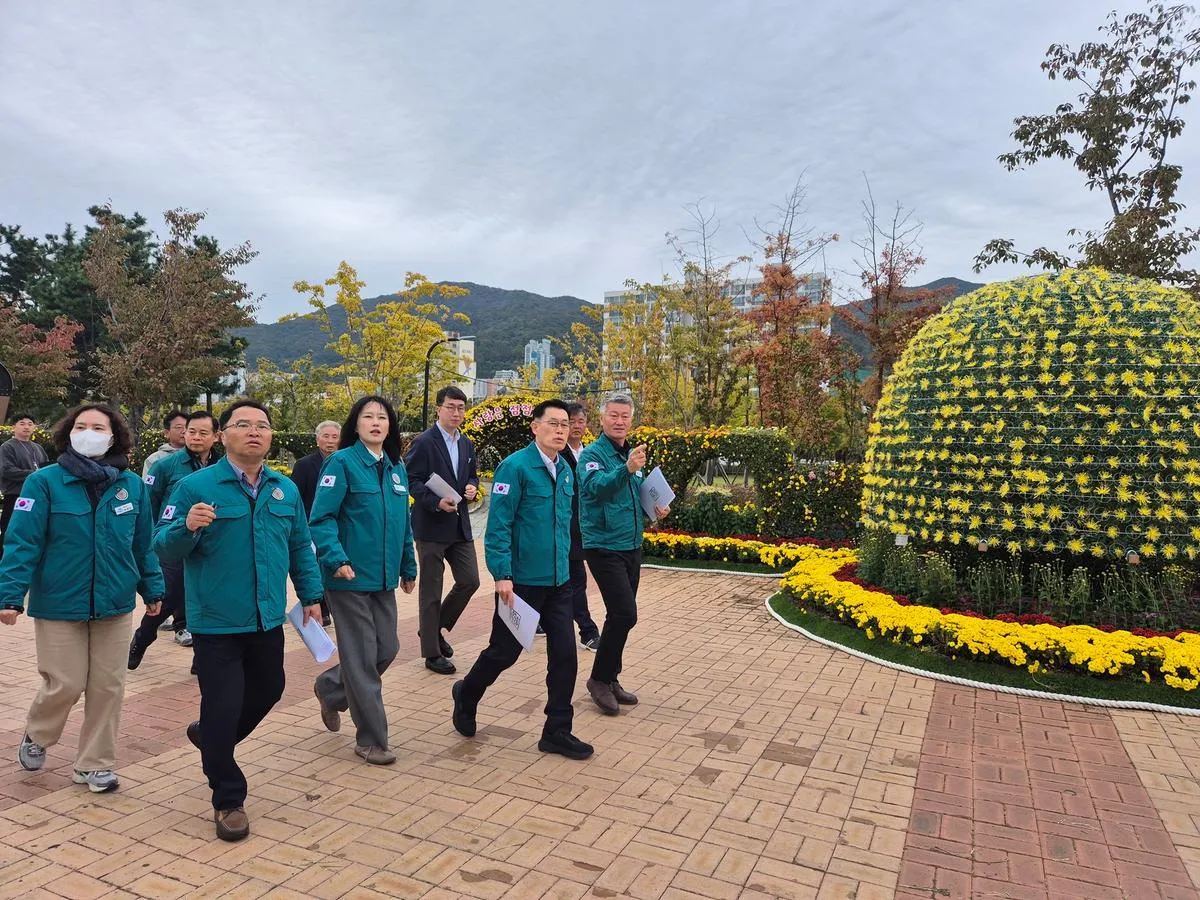 창원특례시, 제26회 마산가고파국화축제 합동점검 실시