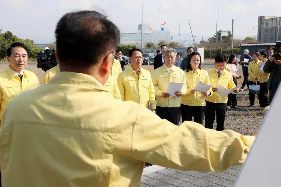충남도의회 조철기 의장, 소나무재선충병 항공예찰 현장점검