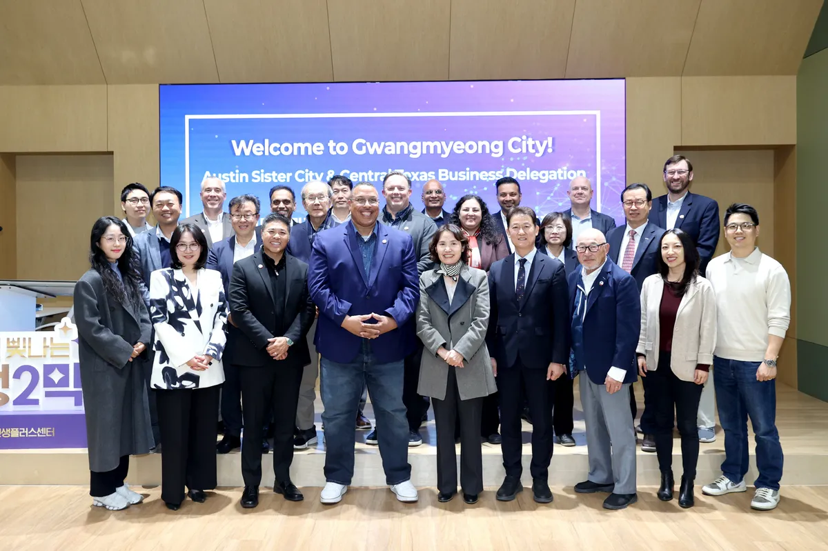 광명시, 오스틴시·중앙텍사스 경제교류 사절단과 경제협력 논의