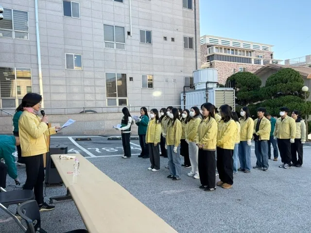 화재 알림부터 대피·구조까지…정읍시보건소, 소방서와 합동훈련