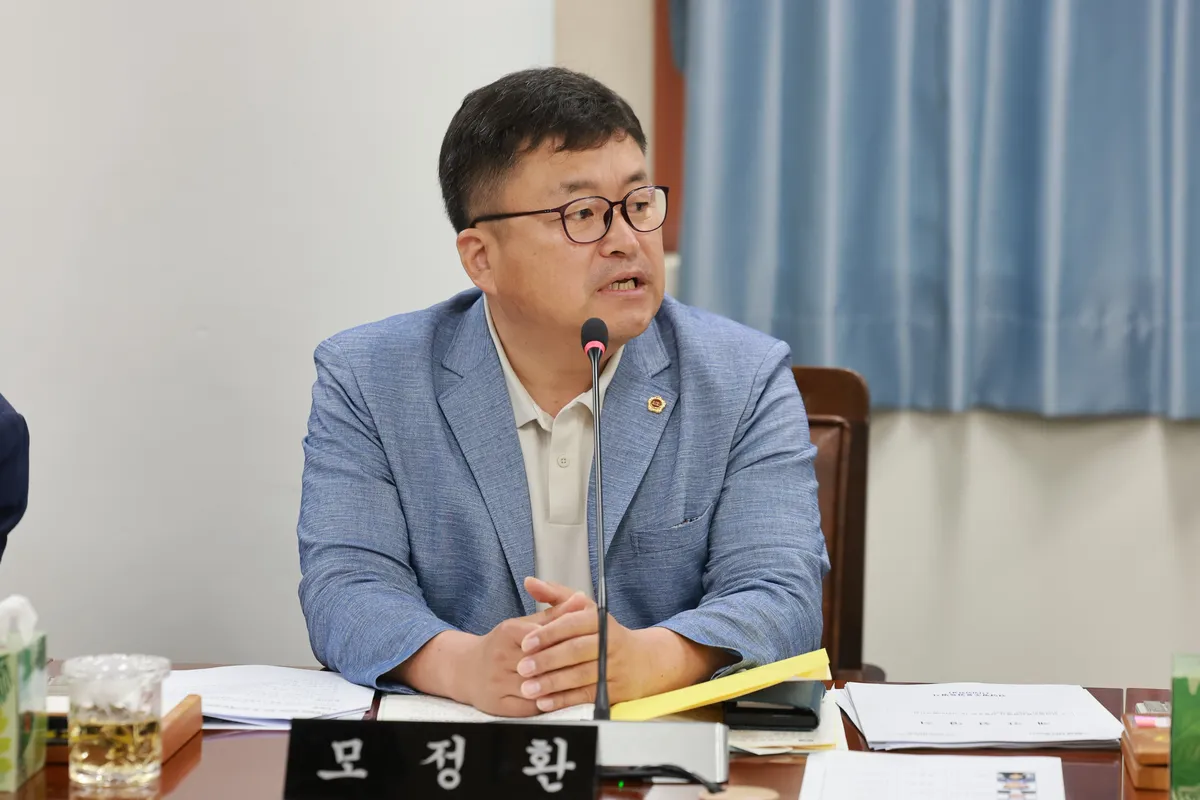 모정환 의원, 공공건설사업 관리 강화 통해 시민 불편·예산 낭비 막는다