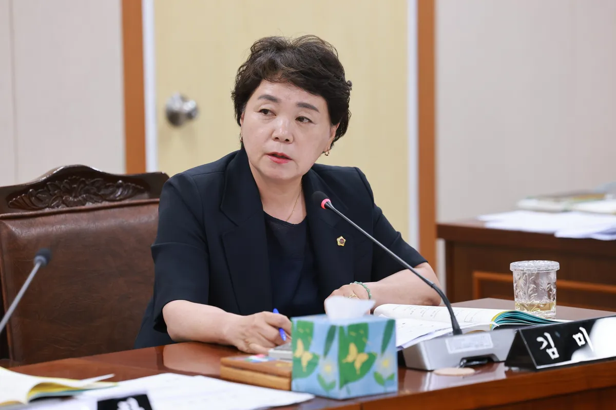 김미연 의원, 영산강 물 순환 체계 구축사업 신속 추진 촉구