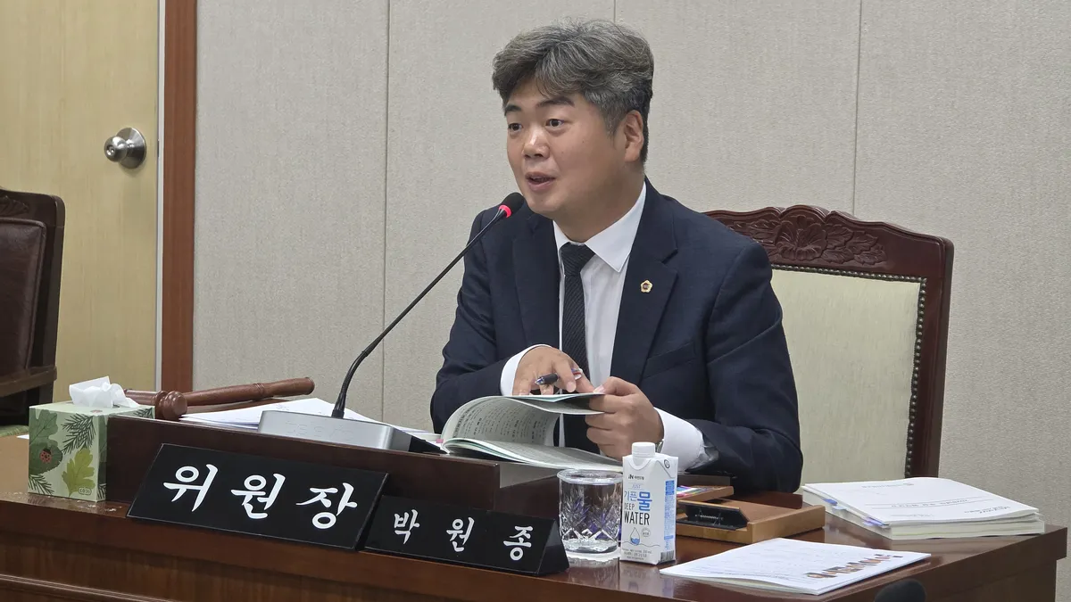 박원종 의원, 전남·광주 아우르는 '미래 모빌리티 벨트' 제안
