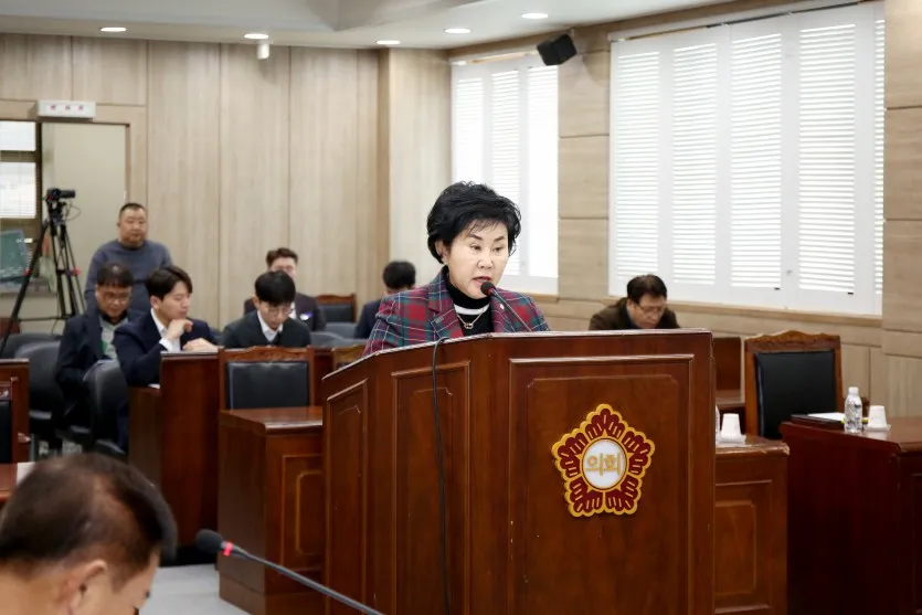 영광군 정선우 의원, 모유수유 환경 개선 조례안 대표 발의