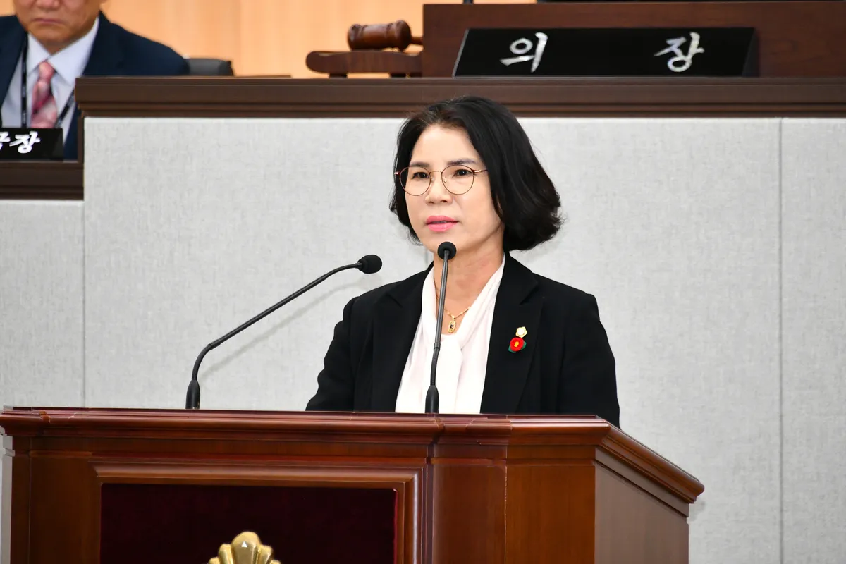 최정숙 여수시의원, 율촌지구 택지개발사업 조속 추진 촉구