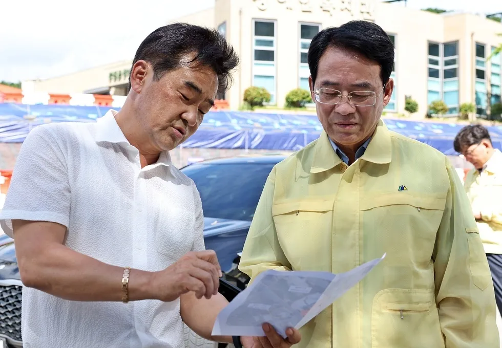 강진군, 장애인복지관 옹벽 기울어짐 조기 발견…선제 안전 조치