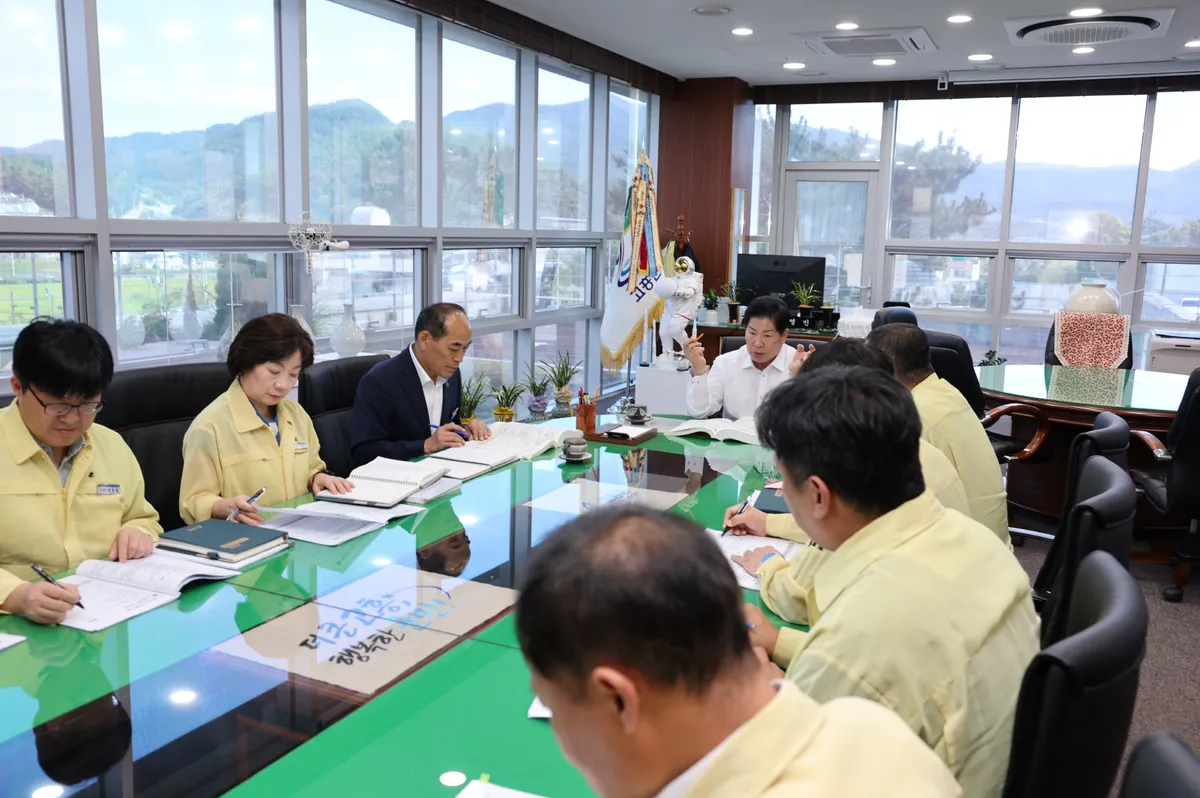 고흥군, 2027년 주요업무 보고…총 715개 사업 실효성 점검