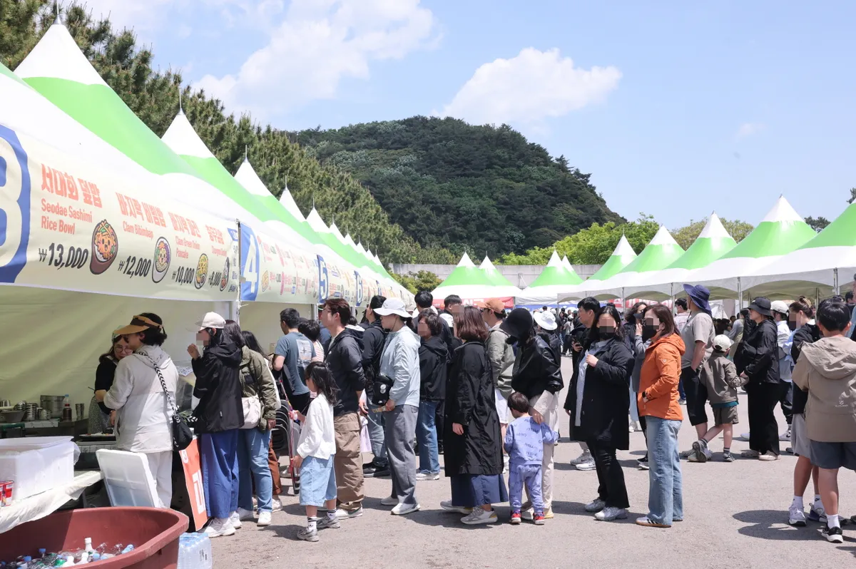 고흥우주항공축제, 지역 특산물로 가득 찬 ‘맛의 향연’