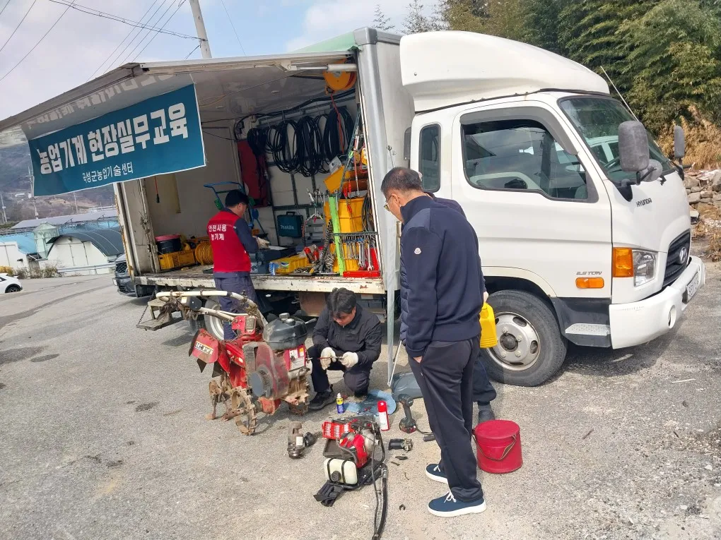곡성군, 농촌 찾아가는 ‘농기계 순회수리’로 안전한 영농철 지원