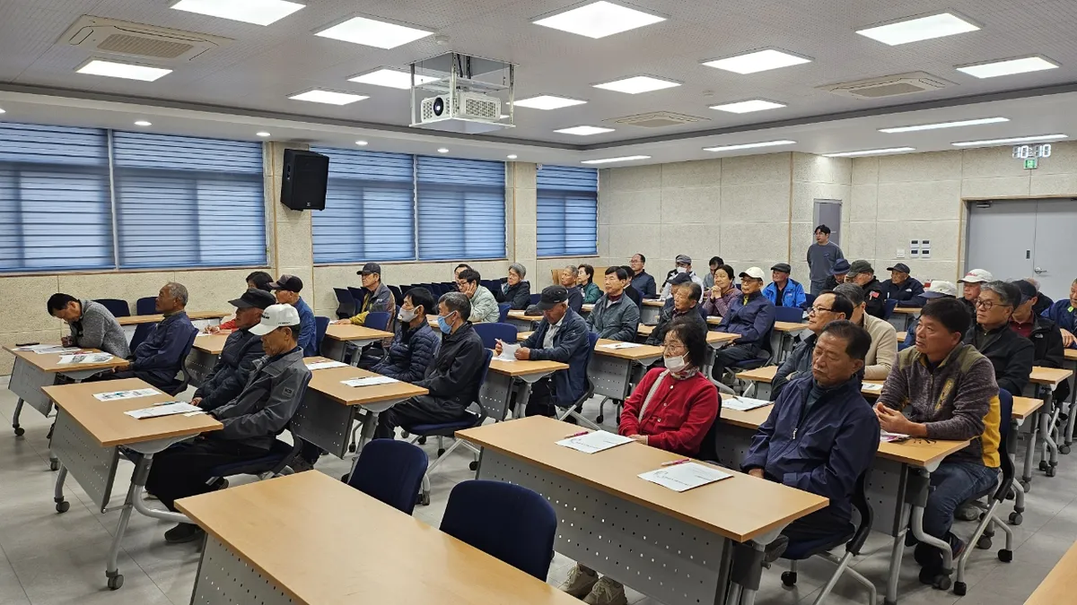 곡성군, 기후변화 대응 깨씨무늬병 피해 예방 '안전벽' 구축