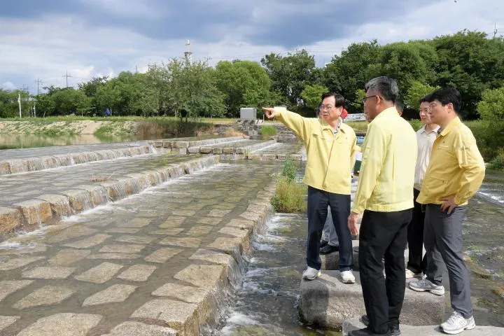 광주시, 장마철 대비 재해복구사업장 긴급 점검 나서