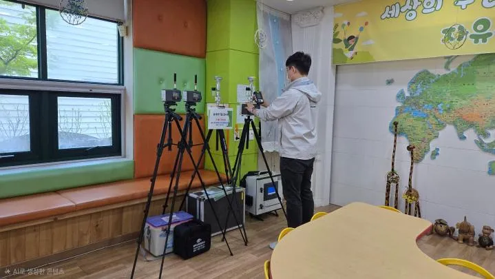 광주보건환경연, 경로당 대상 ‘실내공기질 무료 방문검사’ 실시