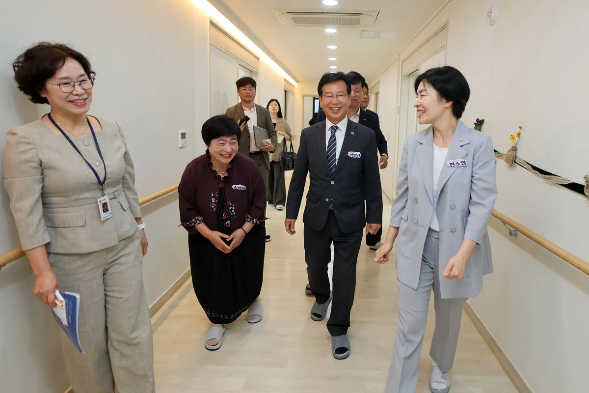 광산구 '살던집' 복지부, 전국 확산 정책 지원 약속