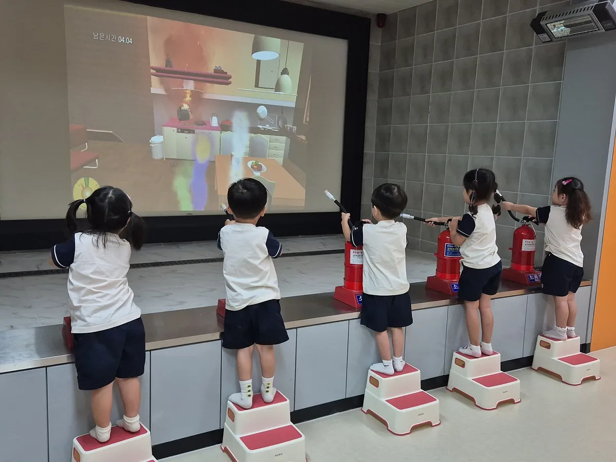 광양시 어린이안전체험관 체험형 안전교육 1,500명 수료