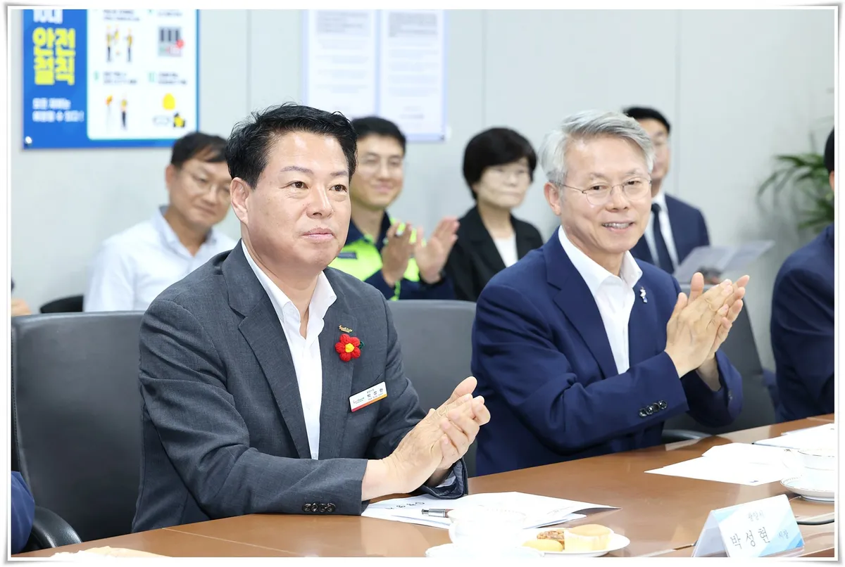 광양시장, 통합특별시장과 철강·이차전지 기업 방문…산업 경쟁력 강화 촉구