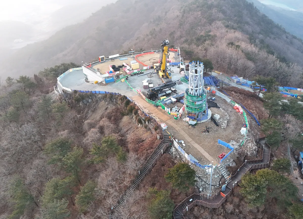 광양의 새 랜드마크, 구봉산 체험형 조형물 7월 개장