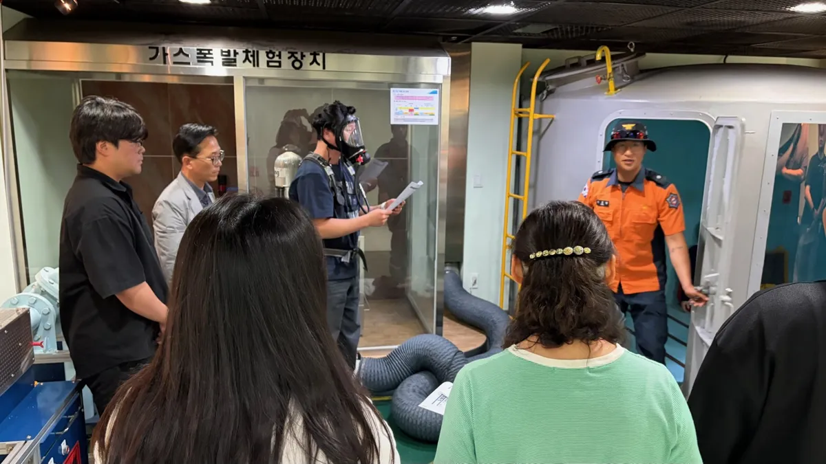 광양시, 밀폐공간 질식사고 대비 광양제철소서 긴급구조훈련