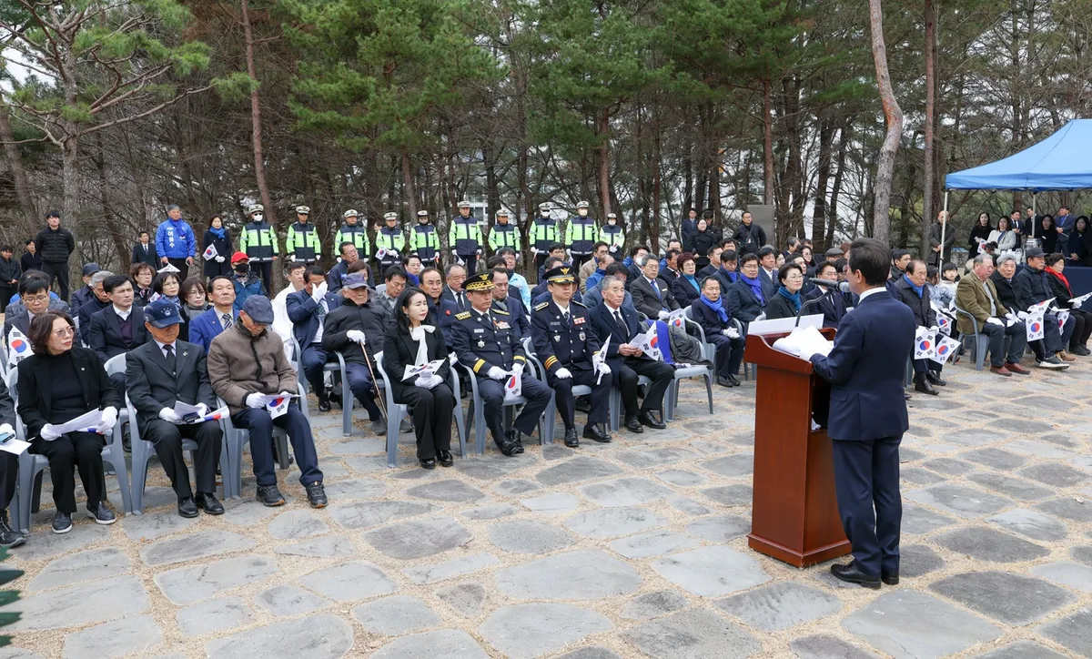 광양시, 107주년 3·1절 맞아 선열의 숭고한 희생 정신 기려