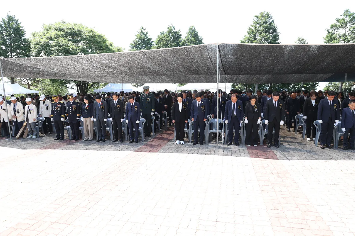 광양시, 순국선열 추모하는 제71회 현충일 추념식 개최