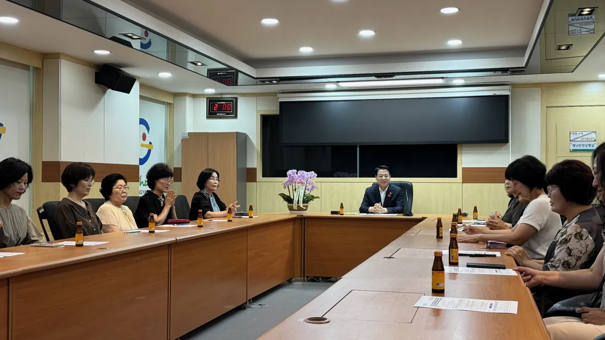 광양시장, 어린이집연합회와 첫 회동…“보육 현장에 귀 기울인다”