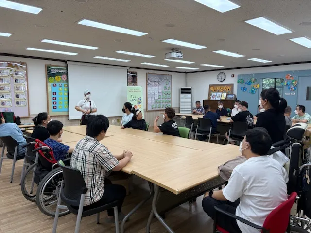 광양중마도서관, 장애인 위한 찾아가는 독서문화 운영