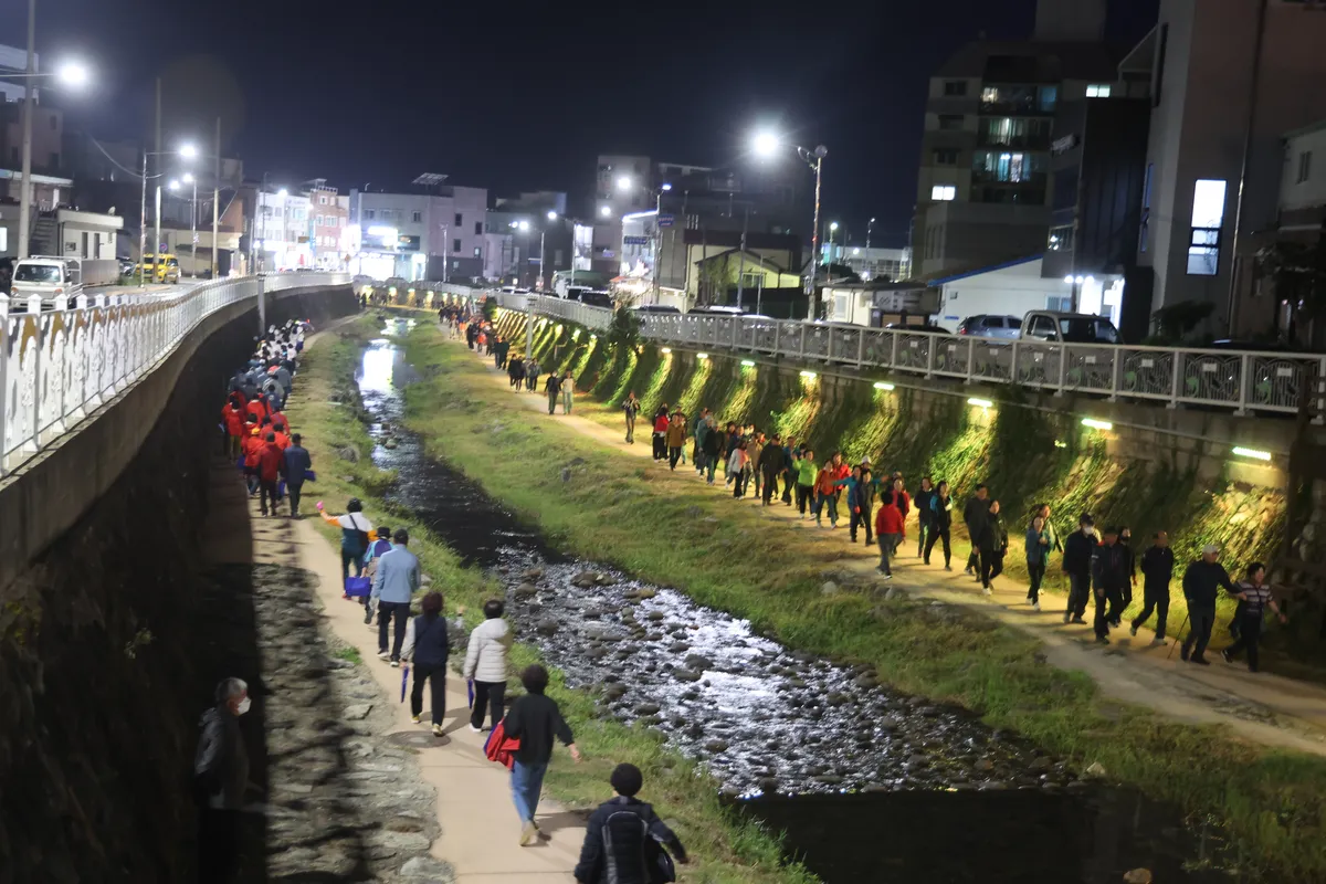 해남군, 31일 ‘별빛 아래 함께 걸어요’ 건강걷기 행사 개최