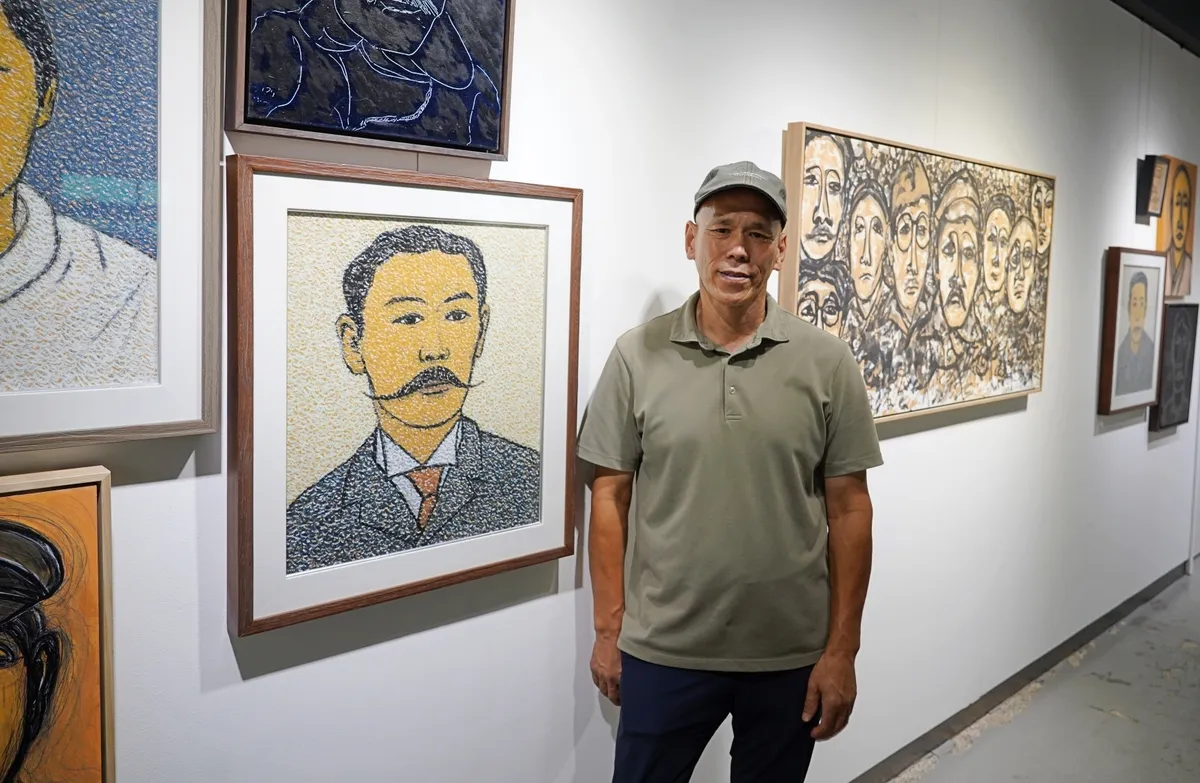 ‘수성송 화가’ 김창수, 40년 화력 담아 ‘얼굴 그리고 얼굴’ 개인전