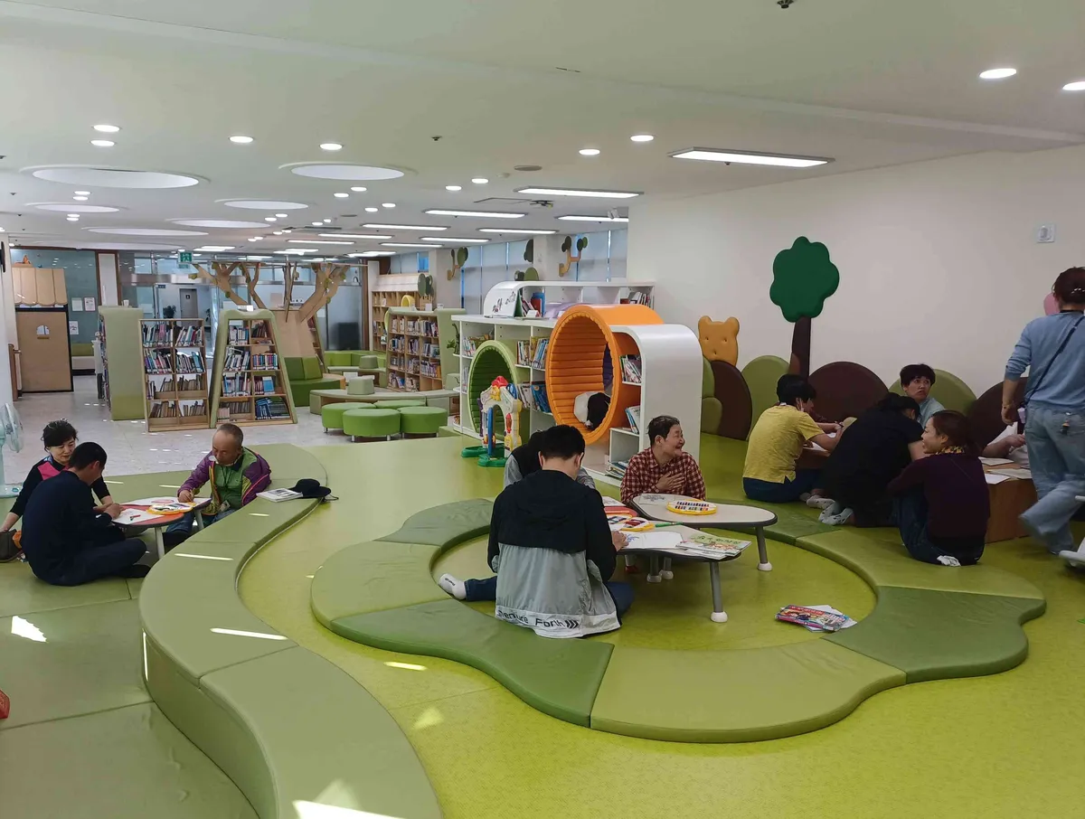 함평군립도서관, 발달장애인 대상 도서관 체험학습 실시