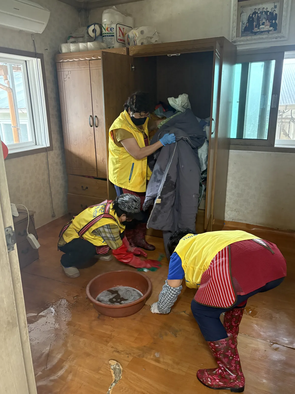 함평군, 무더위 속 봉사의 열기…독거노인 ‘한 끼·세탁’ 품게